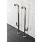 Aqua Vintage AE810S6DKL Freestanding Tub Supply Line, Polished Nickel AE810S6DKL - alternate 4